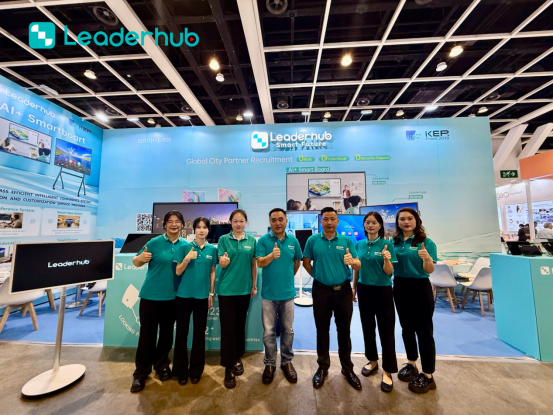 Leaderhub Shines at Hong Kong Electronics Fair and Canton Fair