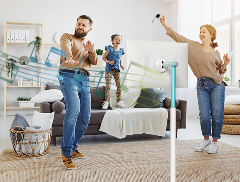 Participating in Standard Setting, Leaderhub Shines! New 27-inch Smart rotate screen  Unlocks New Home Experiences