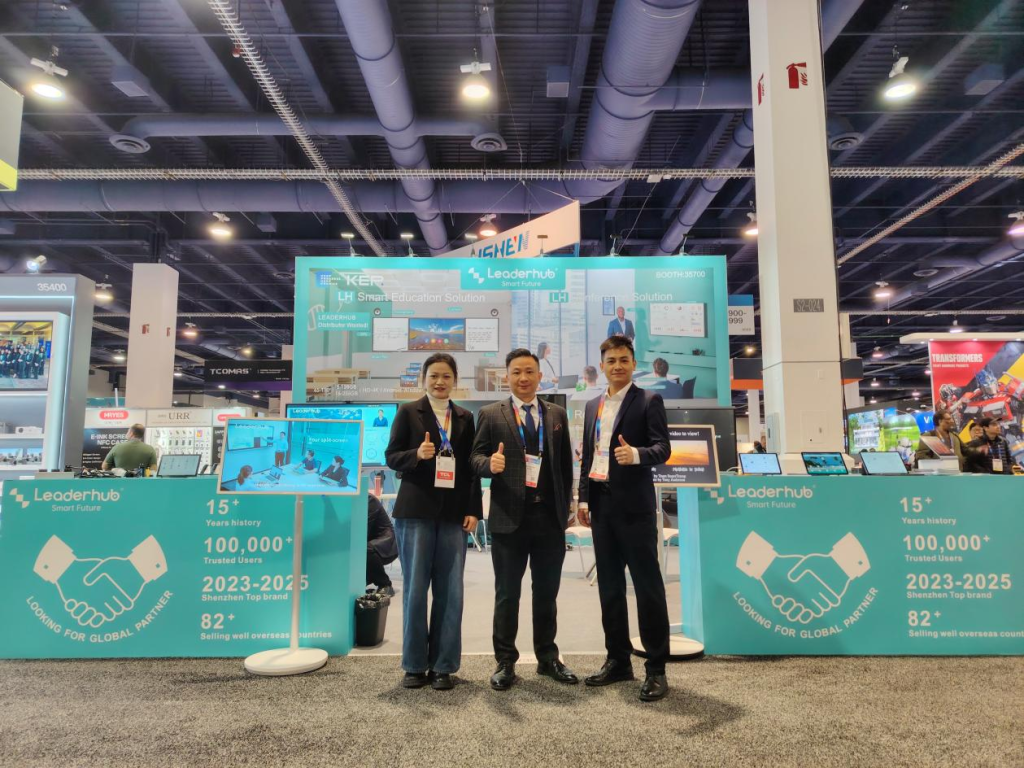 CES 2025:Leaderhub leads the new trend of smart whiteboard